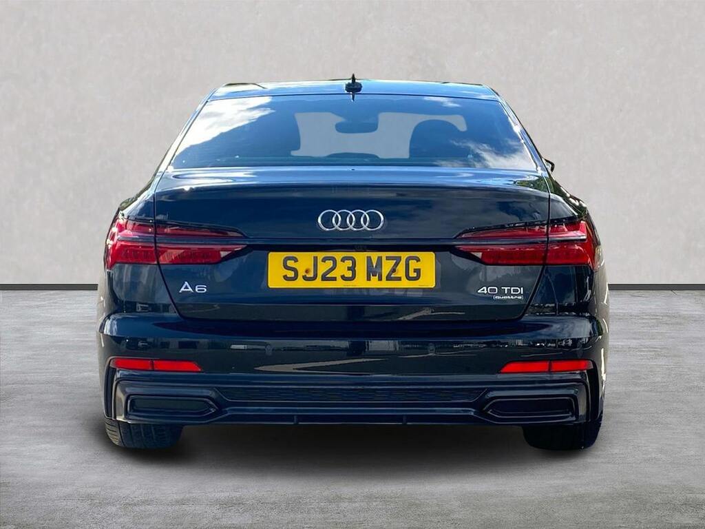 Audi A6 Saloon 2.0 Tdi 40 Black Edition Saloon S Troni SJ23MZG Black #4