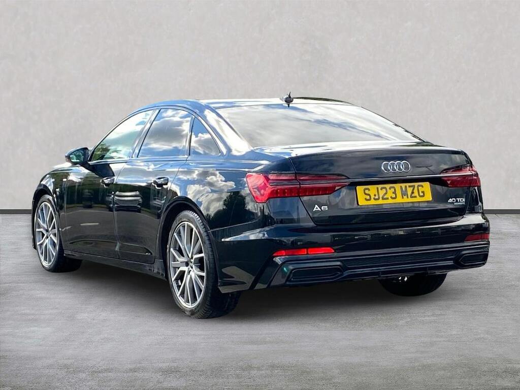 Audi A6 Saloon 2.0 Tdi 40 Black Edition Saloon S Troni SJ23MZG Black #2