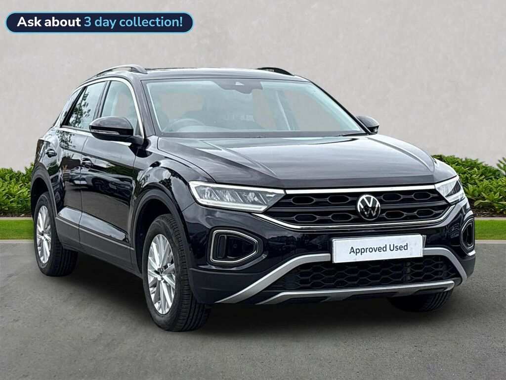 Volkswagen T-Roc 1.5 Tsi Life Suv Dsg Euro 6 Ss 150 Black