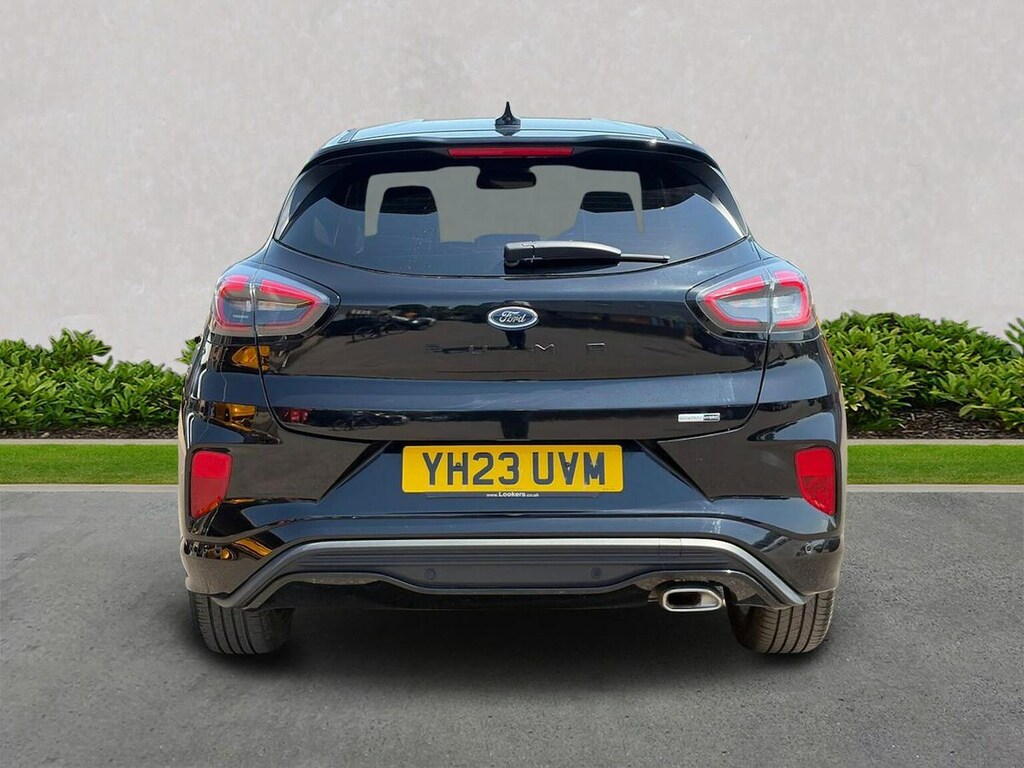 Ford Puma 1.0T Ecoboost Mhev St-line X Suv Hybrid YH23UVM Black #2