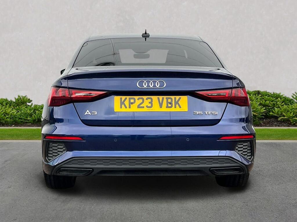 Audi A3 1.5 Tfsi 35 Edition 1 Saloon S Tronic E KP23VBK Blue #4
