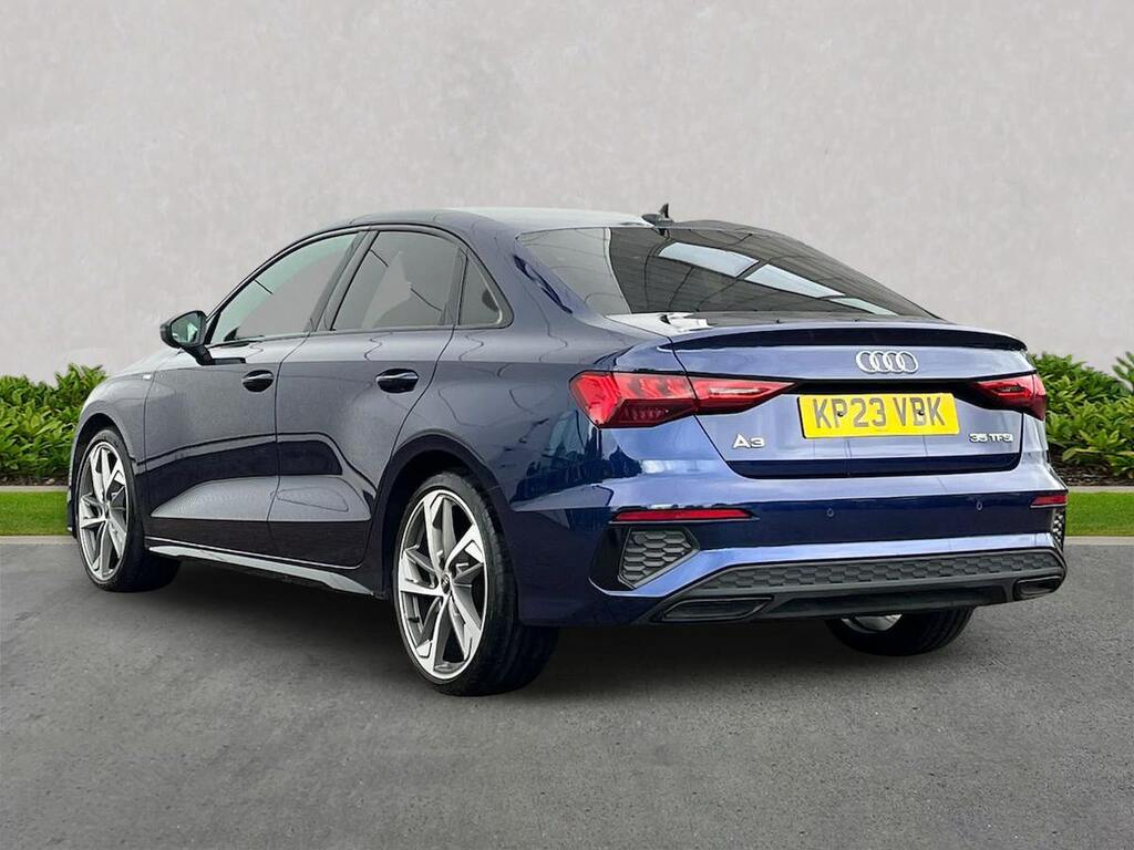 Audi A3 1.5 Tfsi 35 Edition 1 Saloon S Tronic E KP23VBK Blue #2