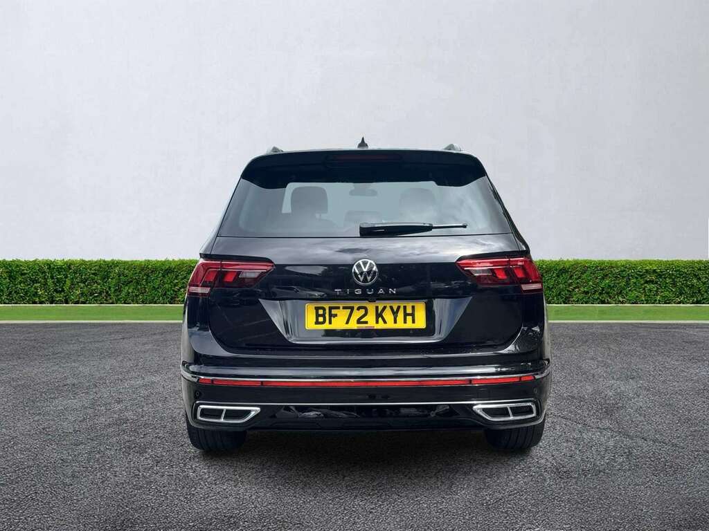 Volkswagen Tiguan 2.0 Tdi R-line Dsg BF72KYH Black #4
