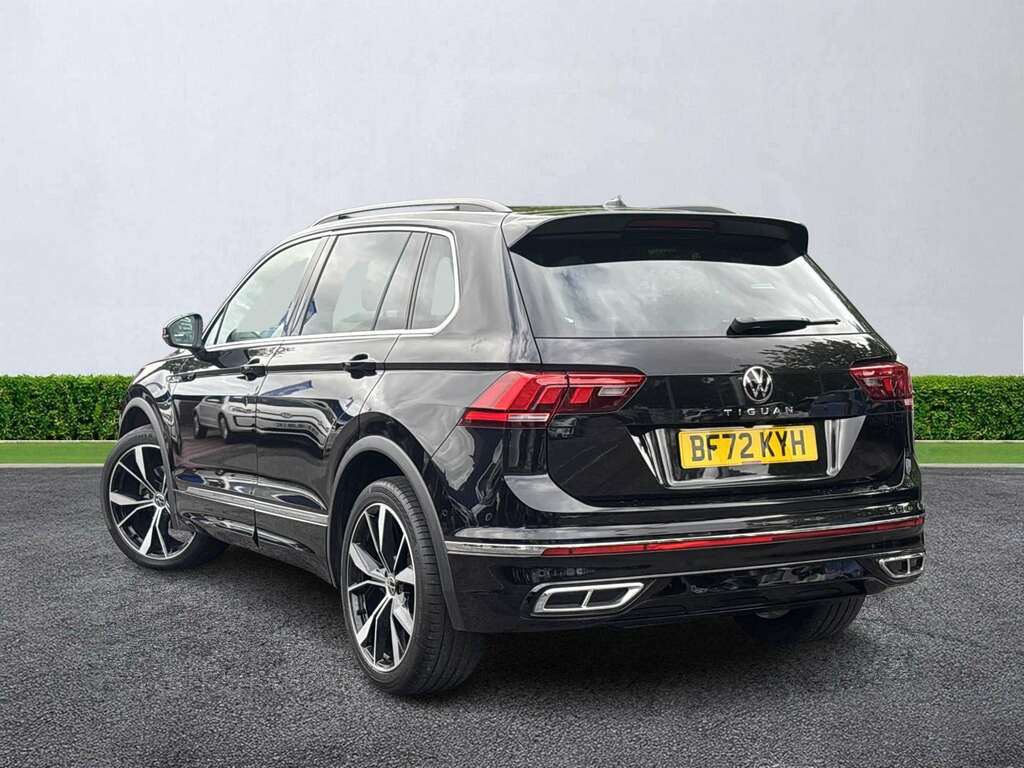 Volkswagen Tiguan 2.0 Tdi R-line Dsg BF72KYH Black #2