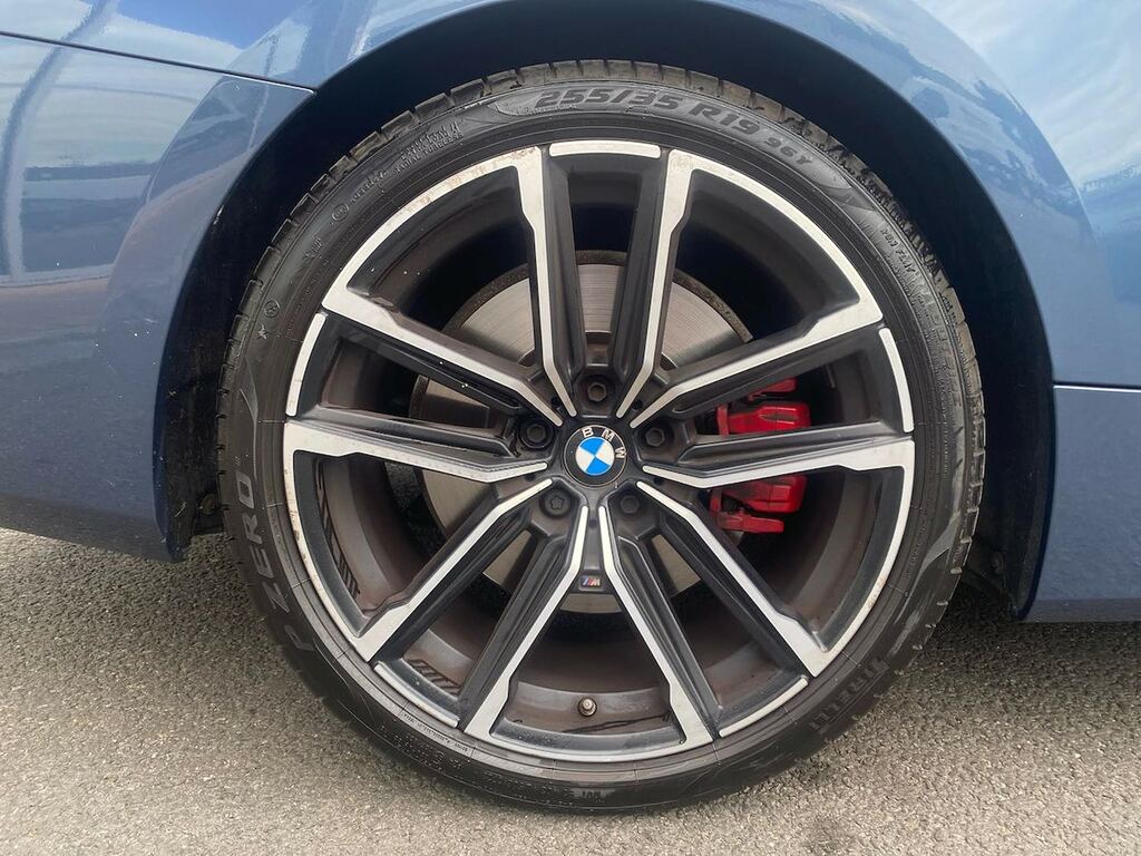 BMW 4 Series 2.0 420I M Sport Convertible Euro EY22ATU Blue #6