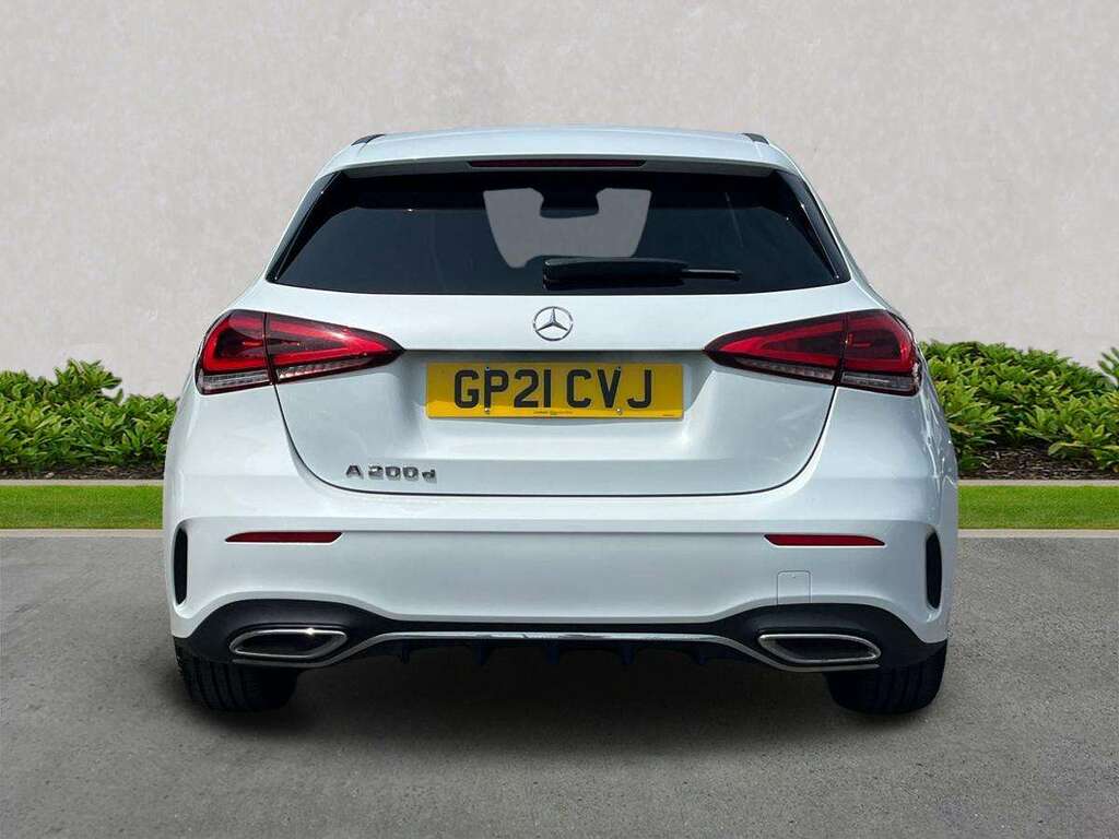 Mercedes-Benz A Class A200d Amg Line GP21CVJ White #4