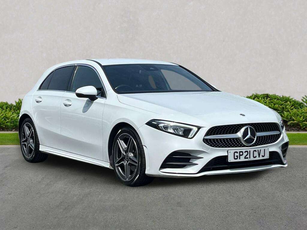 Mercedes-Benz A Class A200d Amg Line GP21CVJ White