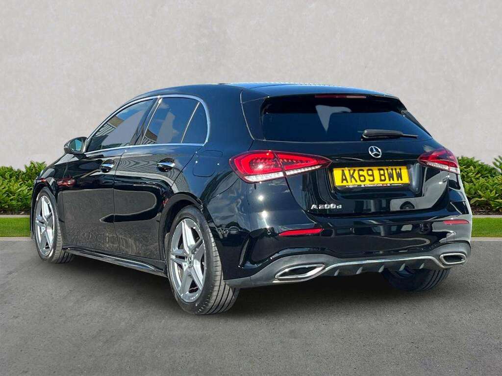Mercedes-Benz A Class A200d Amg Line Premium Black #2