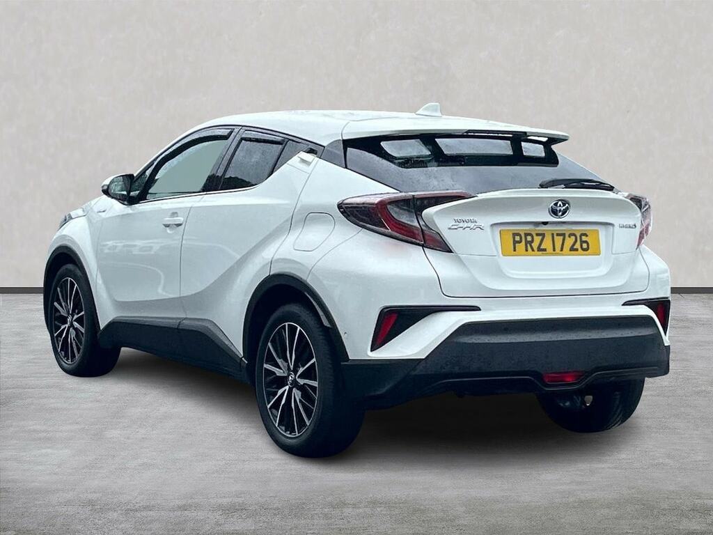 Toyota C-Hr 1.8 Vvt-h Excel Suv Hybrid Cvt Euro 6 PRZ1726 White #2