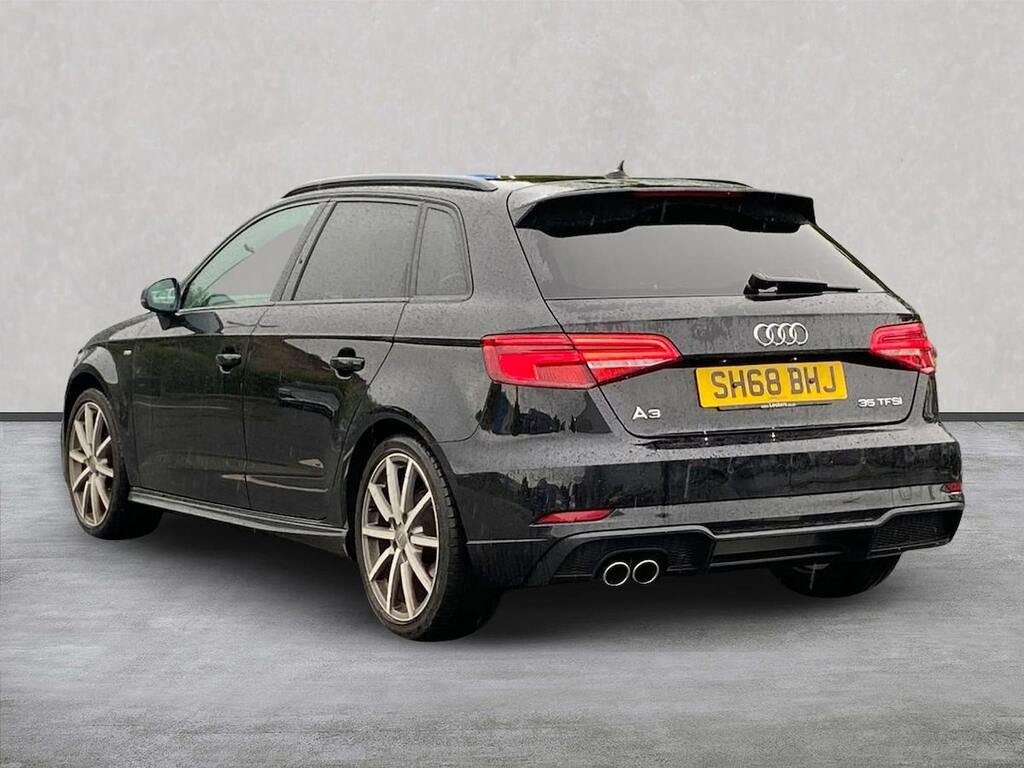 Audi A3 1.5 Tfsi Cod 35 Black Edition Sportback SH68BHJ Black #2