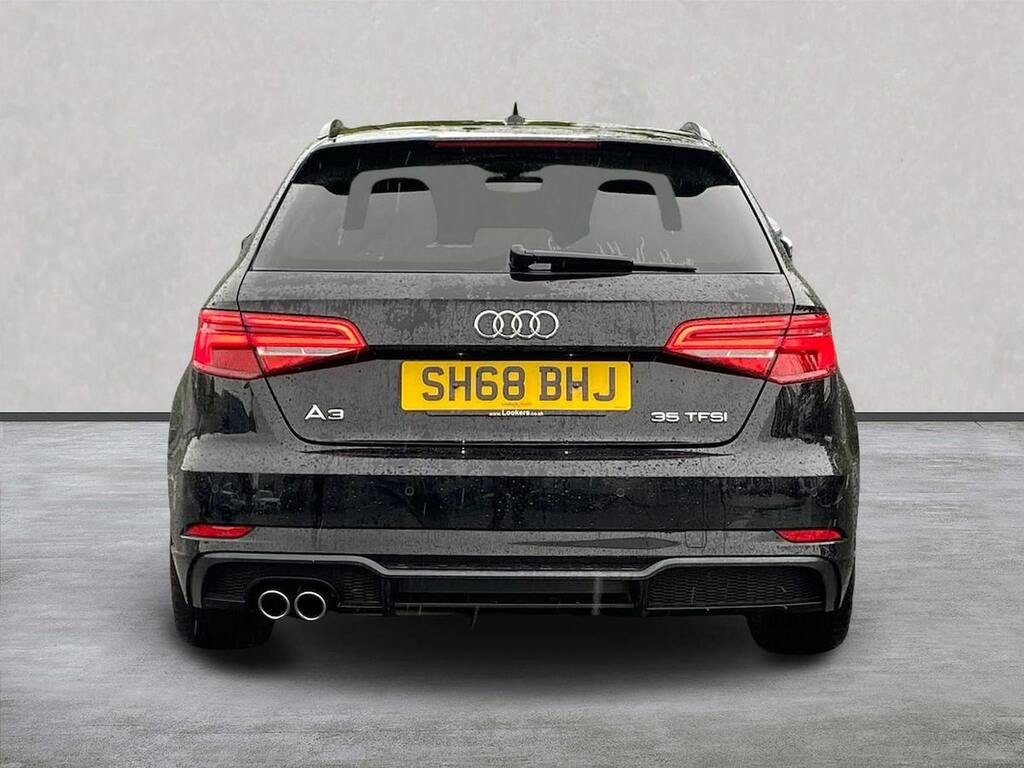 Audi A3 1.5 Tfsi Cod 35 Black Edition Sportback SH68BHJ Black #4