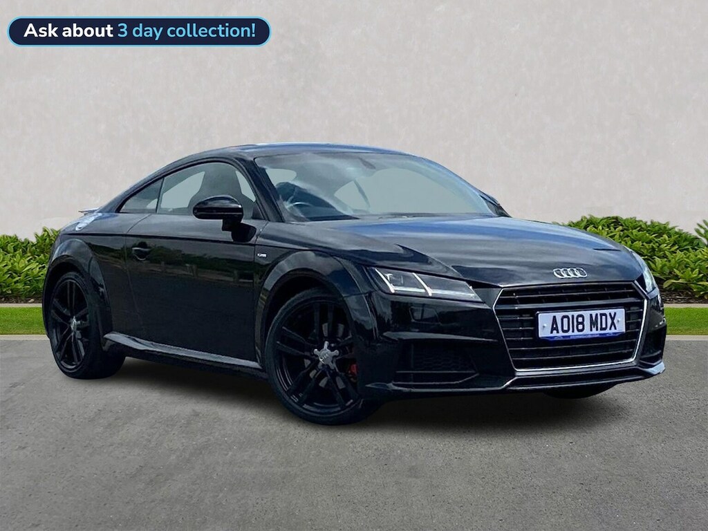 Audi TT 1.8 Tfsi S Line Coupe Euro 6 S Black