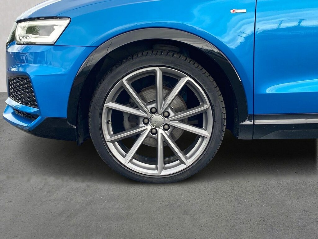 Audi Q3 2.0 Tdi Black Edition Suv S Tronic Quat OE67GVD Blue #6