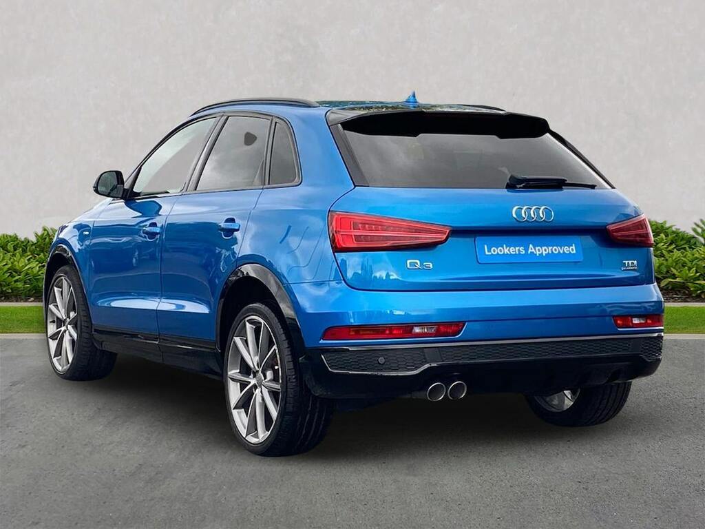 Audi Q3 2.0 Tdi Black Edition Suv S Tronic Quat OE67GVD Blue #2