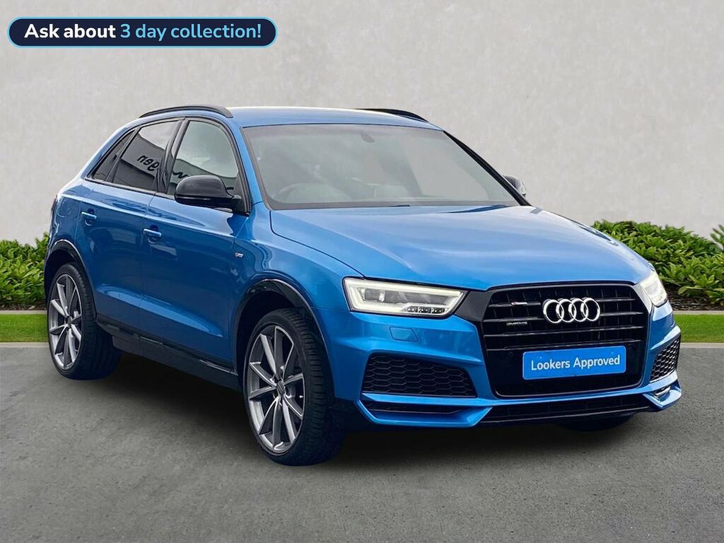 Audi Q3 2.0 Tdi Black Edition Suv S Tronic Quat Blue