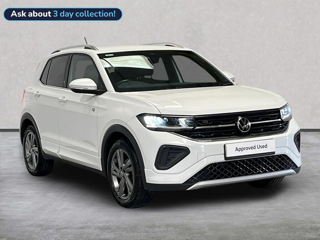 Volkswagen T-Cross 1.0 Tsi R-line Suv Dsg Euro 6 Ss 11 White