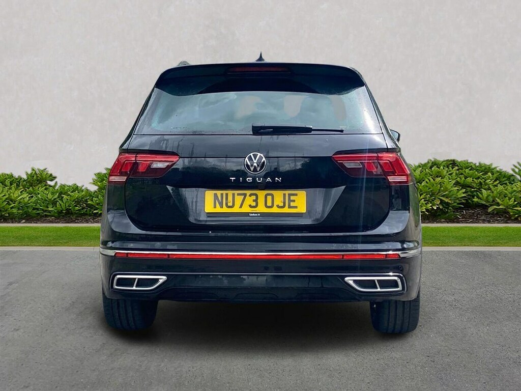 Volkswagen Tiguan 1.5 Tsi R-line Suv Dsg Euro 6 Ss 15 NU73OJE Black #4