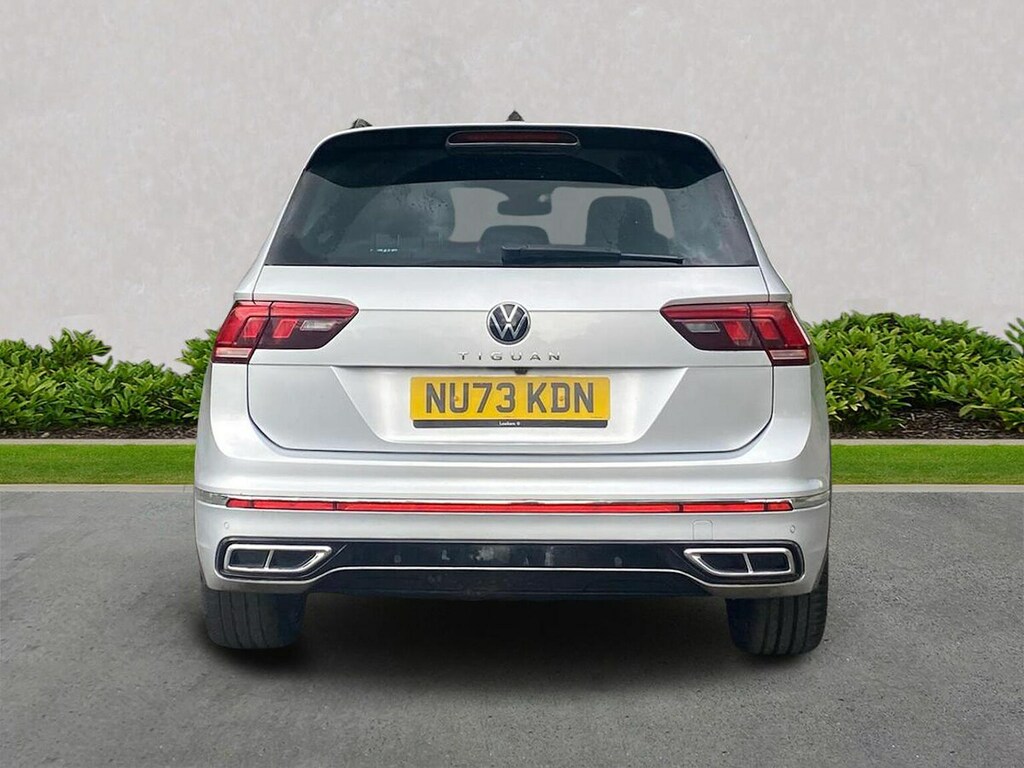 Volkswagen Tiguan 2.0 Tdi R-line Suv Dsg Euro 6 Ss 15 NU73KDN Silver #4