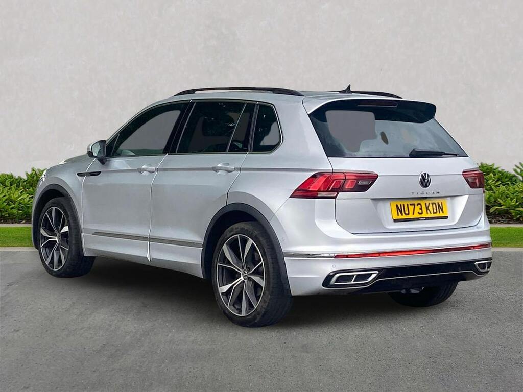 Volkswagen Tiguan 2.0 Tdi R-line Suv Dsg Euro 6 Ss 15 NU73KDN Silver #2
