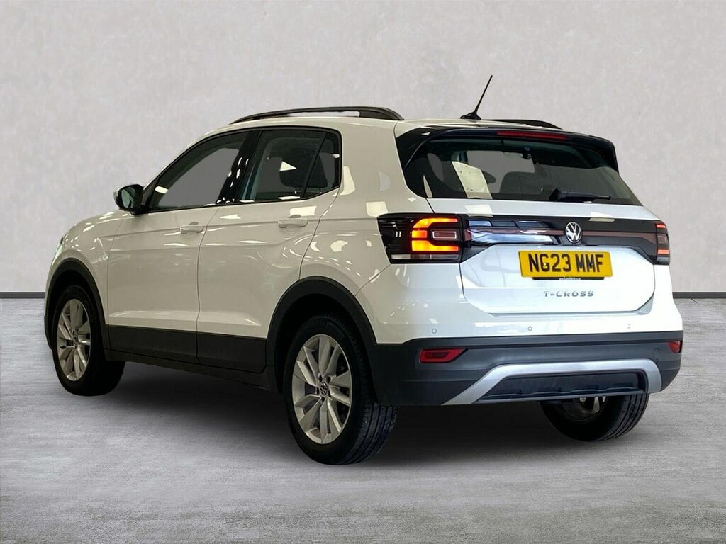 Volkswagen T-Cross 1.0 Tsi Se Suv Euro 6 Ss 110 NG23MMF White #2