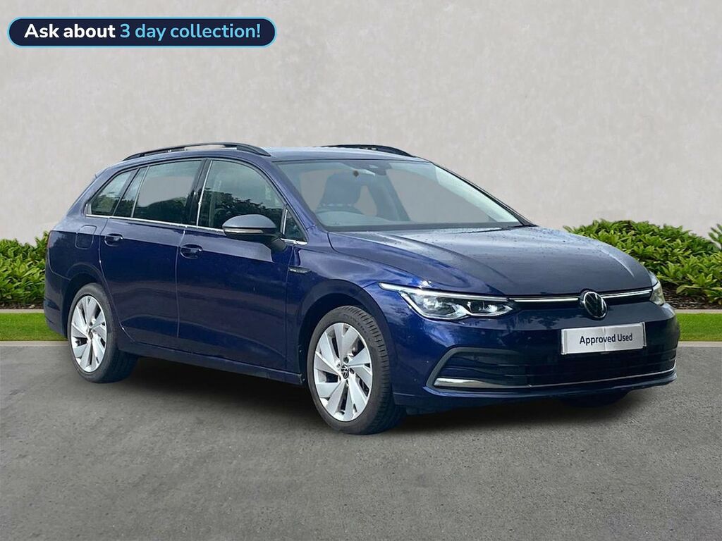 Volkswagen Golf 2.0 Tdi Style Estate Euro 6 Ss Blue