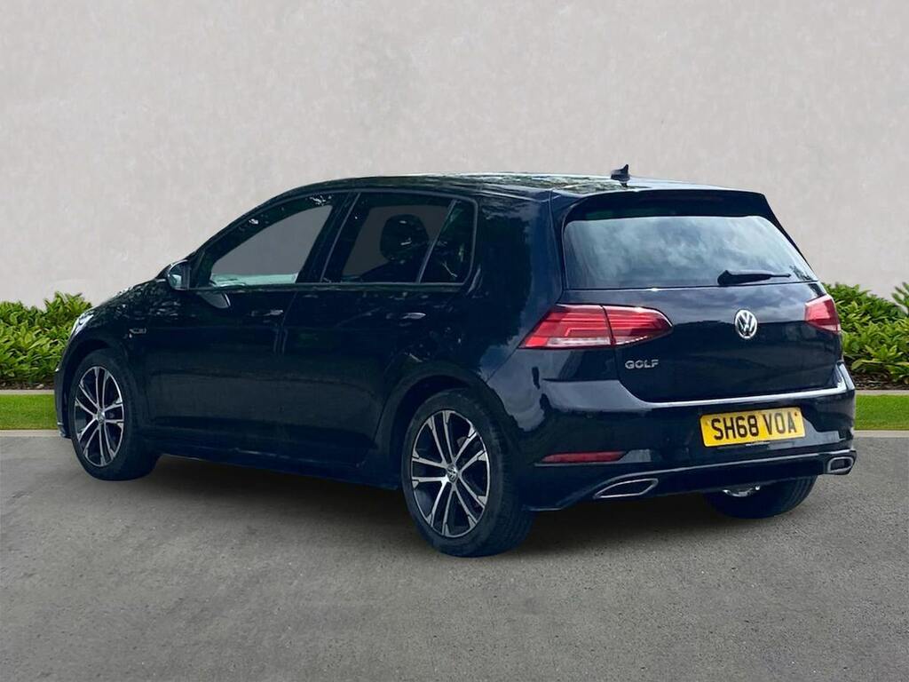 Volkswagen Golf 1.5 Tsi Evo R-line Hatchback Eur SH68VOA Black #2