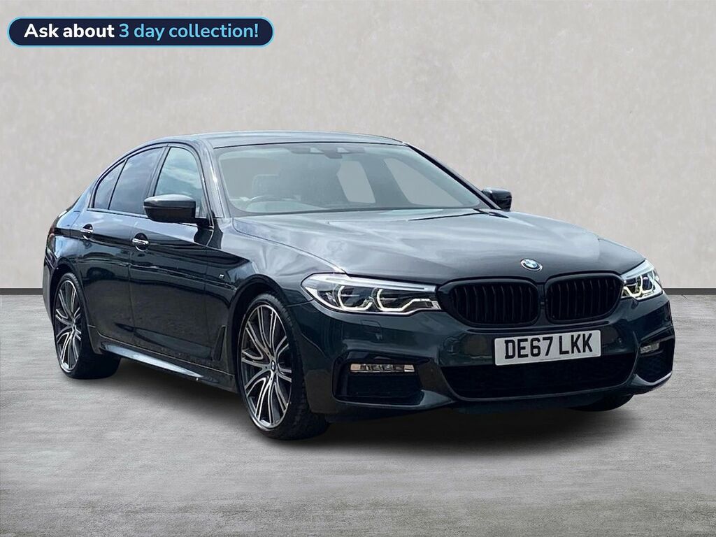 BMW 5 Series 530D Xdrive M Sport DE67LKK Grey