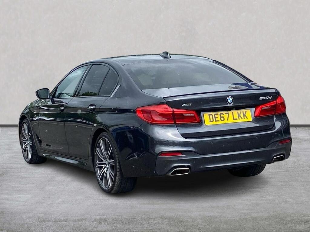 BMW 5 Series 530D Xdrive M Sport DE67LKK Grey #2