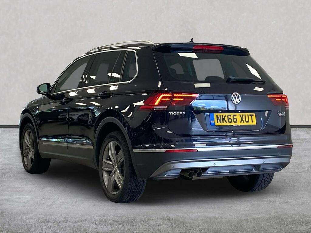 Volkswagen Tiguan 2.0 Tdi Bluemotion Tech Sel Suv NK66XUT Black #2