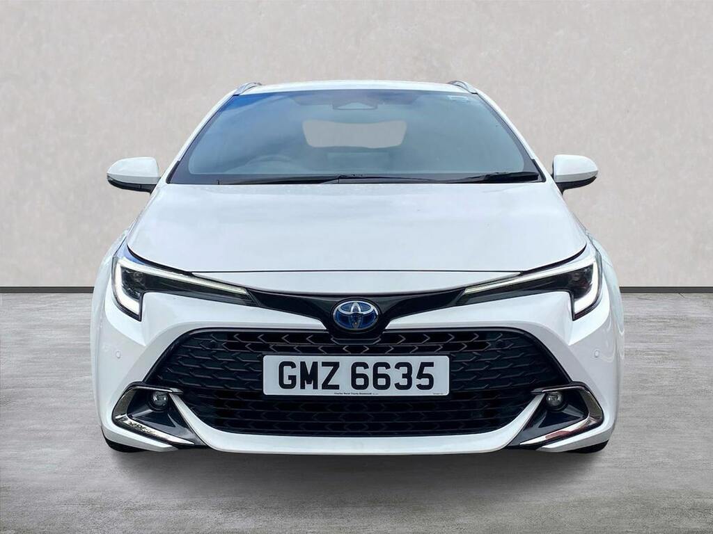 Toyota Corolla 1.8 Vvt-h Design Touring Sports Hybrid GMZ6635 White #5
