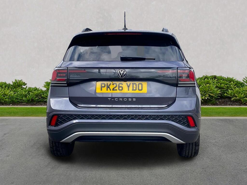 Volkswagen T-Cross 1.5 Tsi Evo R-line Suv Dsg Euro 6 Ss Grey #4