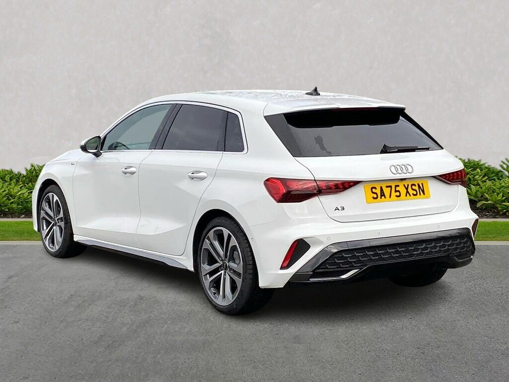 Audi A3 30 Tfsi S Line Tech Pack SA75XSN White #2