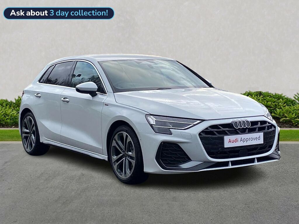 Audi A3 30 Tfsi S Line Tech Pack White