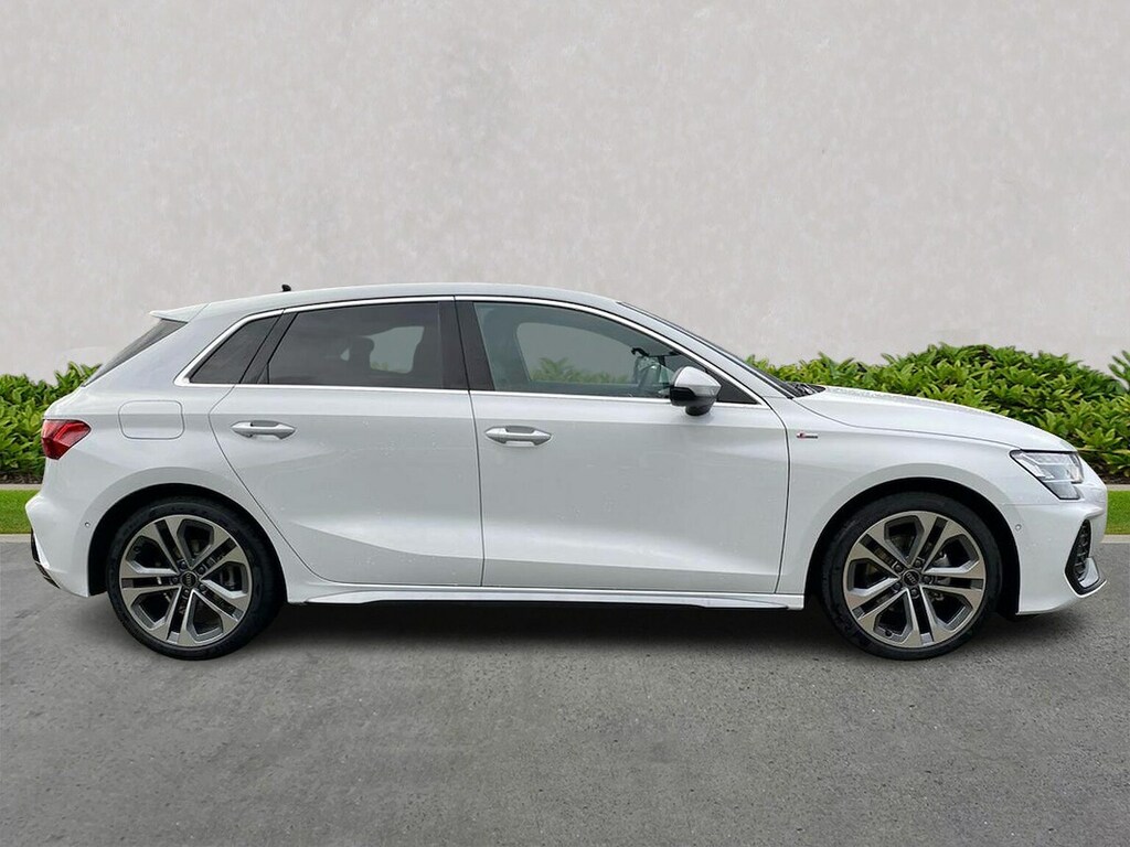 Audi A3 30 Tfsi S Line Tech Pack SA75XSN White #3