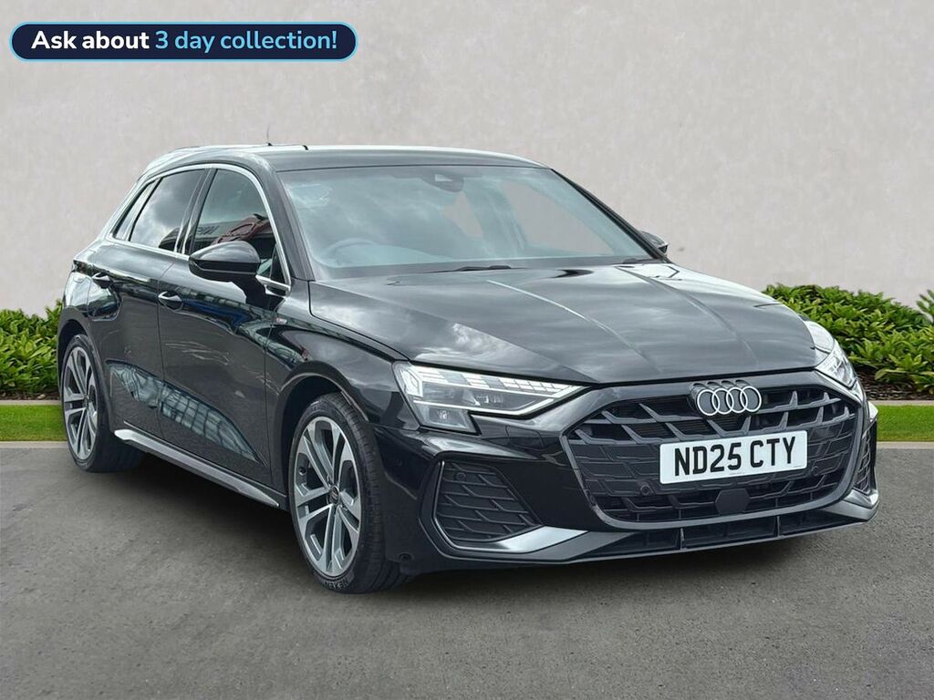 Audi A3 1.5 Tfsi 116 S Line Black