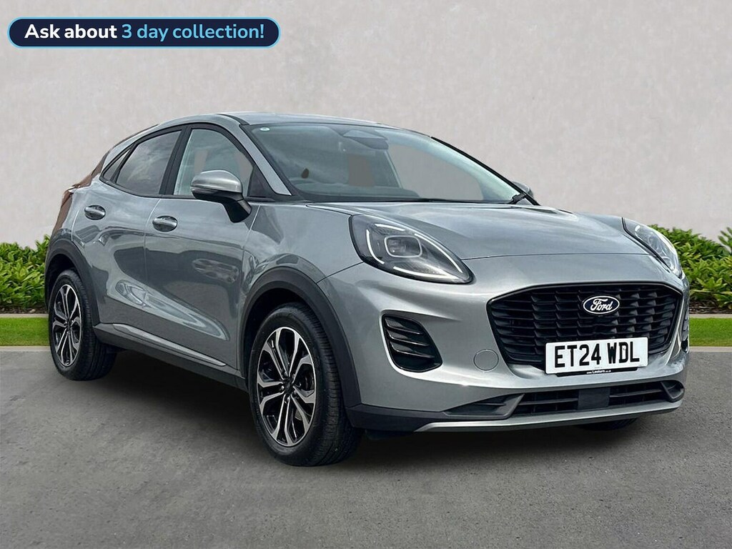 Ford Puma 1.0T Ecoboost Mhev Titanium Suv Hybrid Silver
