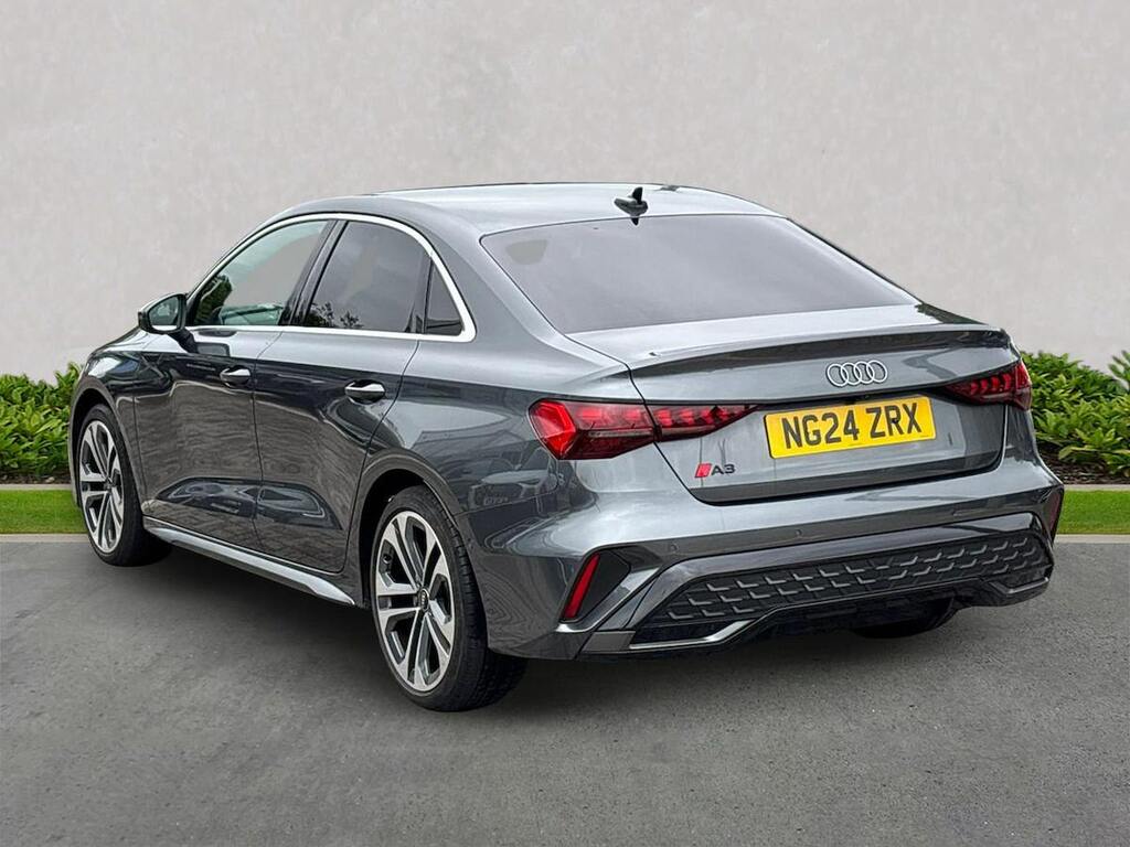 Audi A3 1.5 Tfsi 35 S Line Saloon S Tronic Euro NG24ZRX Grey #2