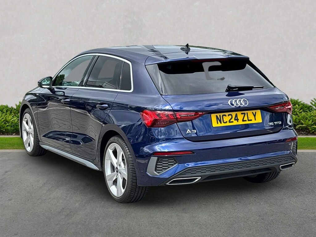 Audi A3 Audi A3 Sportback S Line 35 Tfsi 150 Ps 6-Speed Blue #2