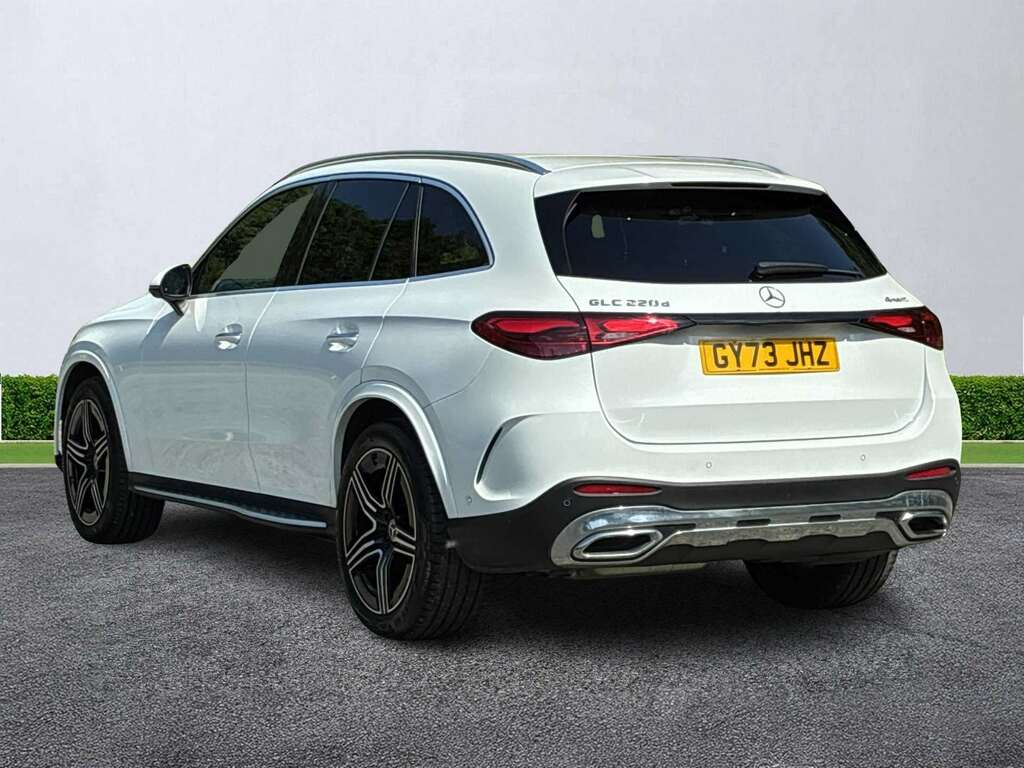 Mercedes-Benz GLC Class Glc 220D 4Matic Amg Line Premium 9G-tronic GY73JHZ White #2