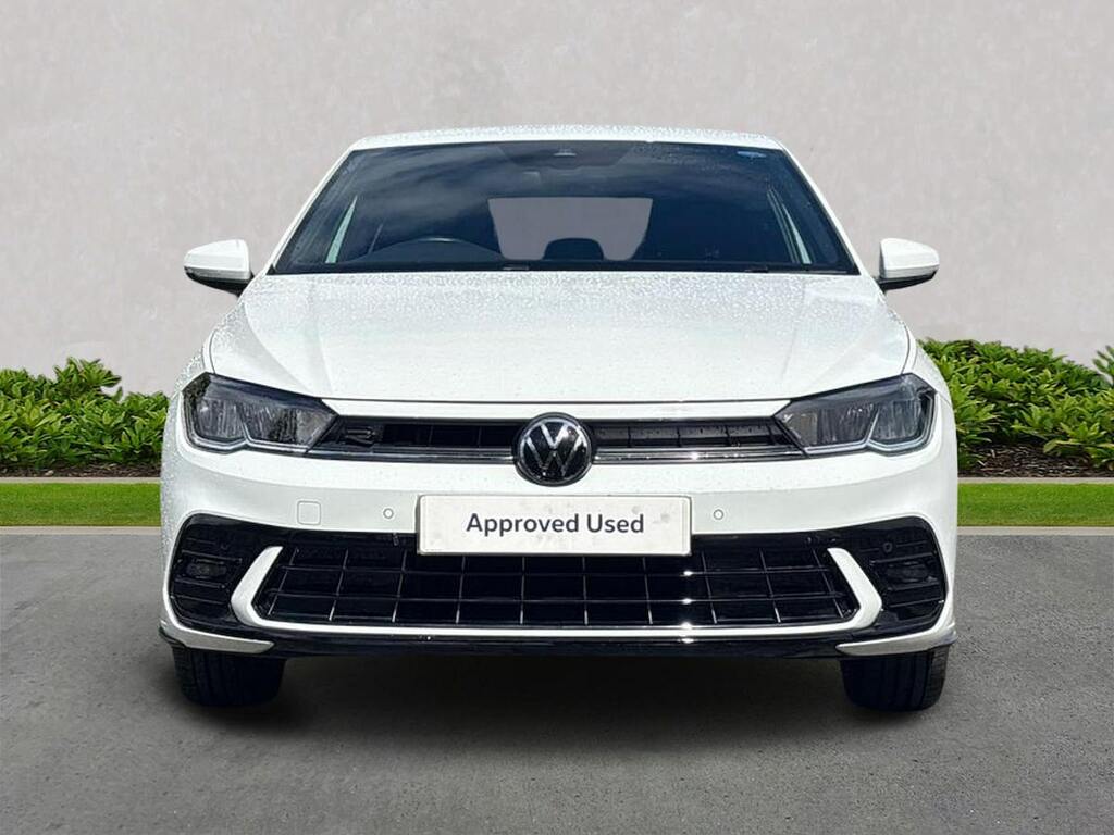 Volkswagen Polo 1.0 Tsi R-line Hatchback Euro 6 NV73DXG White #5