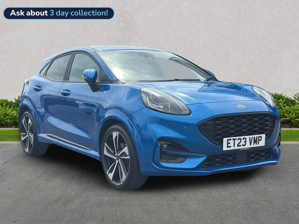 Ford Puma 1.0T Ecoboost Mhev St-line X Suv Hybrid Blue