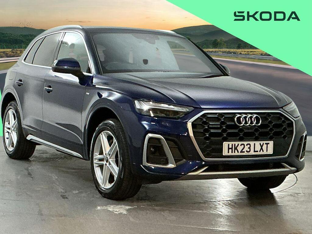 Audi Q5 2.0 Tfsi 45 S Line Suv S Tronic Quattro Blue