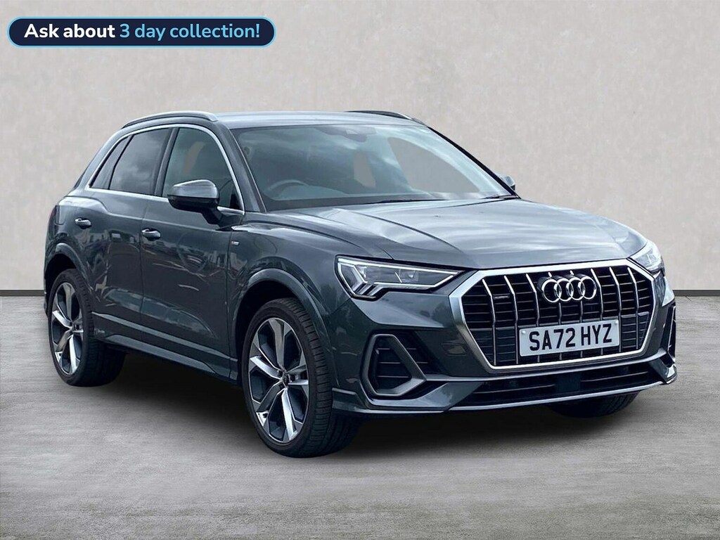 Audi Q3 2.0 Tdi 40 S Line Suv S Tronic Quattro Grey