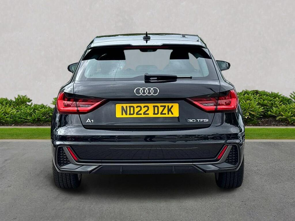 Audi A1 1.0 Tfsi 30 S Line Sportback Eur ND22DZK Black #4