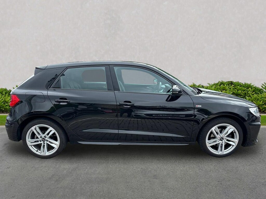 Audi A1 1.0 Tfsi 30 S Line Sportback Eur ND22DZK Black #3