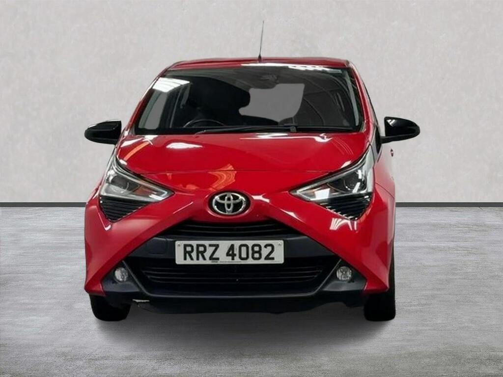 Toyota Aygo 1.0 Vvt-i X-trend Hatchback X-shift Eur RRZ4082 Red #5