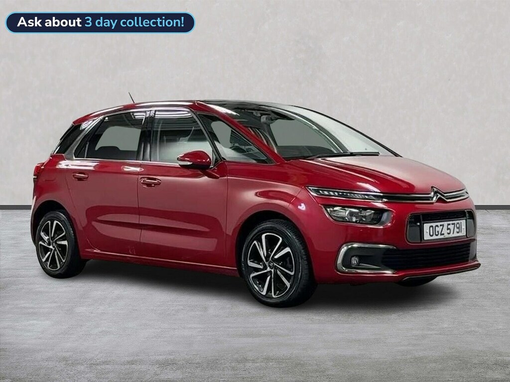 Citroen C4 SpaceTourer 1.5 Bluehdi Flair Mpv Euro 6 S Red