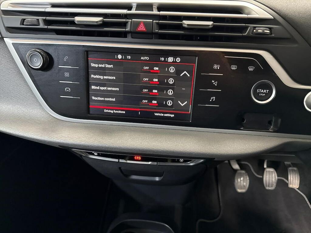 Citroen C4 SpaceTourer Puretech Feel Ss Red #12