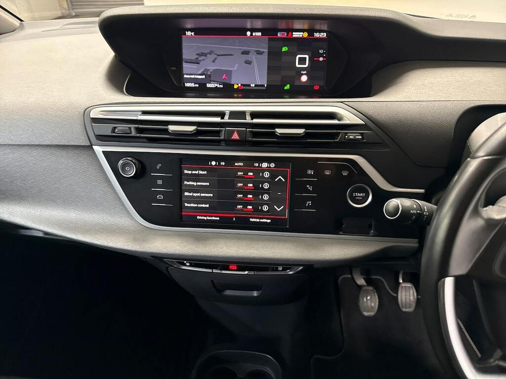 Citroen C4 SpaceTourer Puretech Feel Ss Red #13