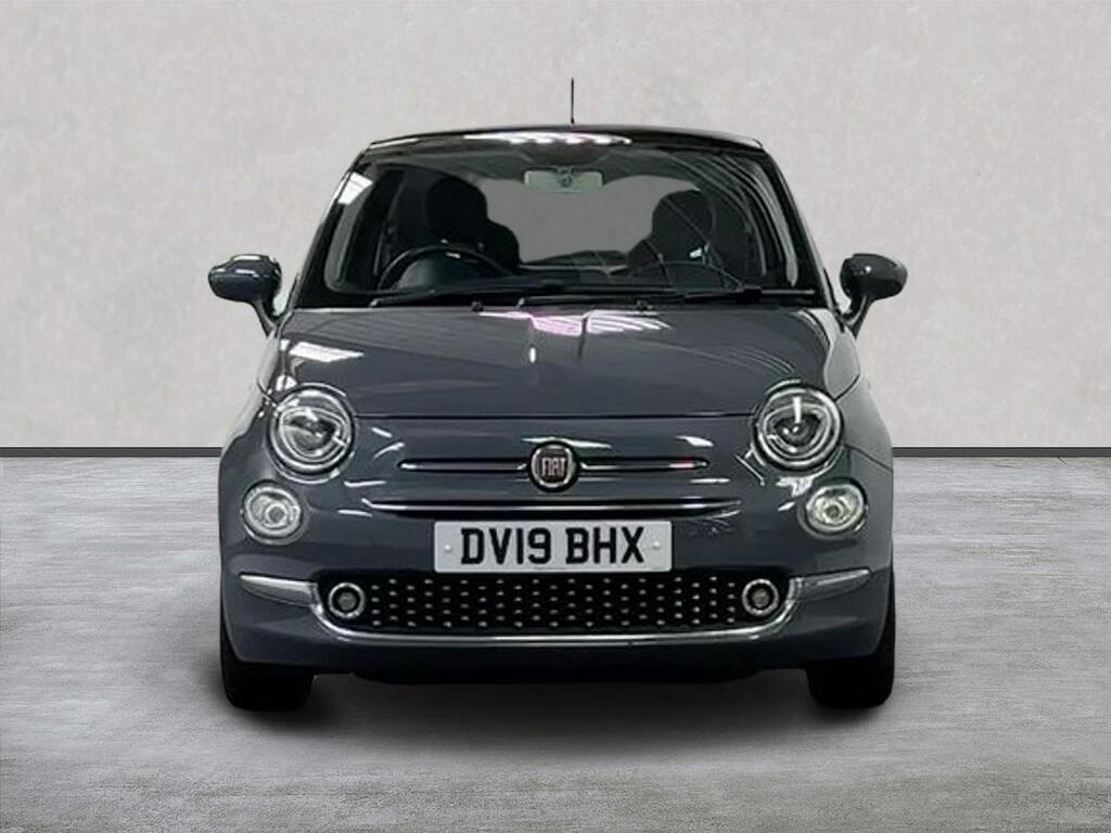 Fiat 500 1.2 Lounge Hatchback Euro 6 Ss DV19BHX Grey #5